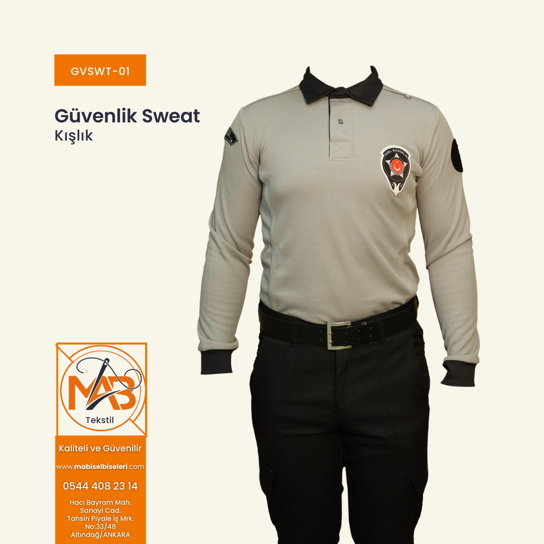 Güvenlik Kışlık Sweat