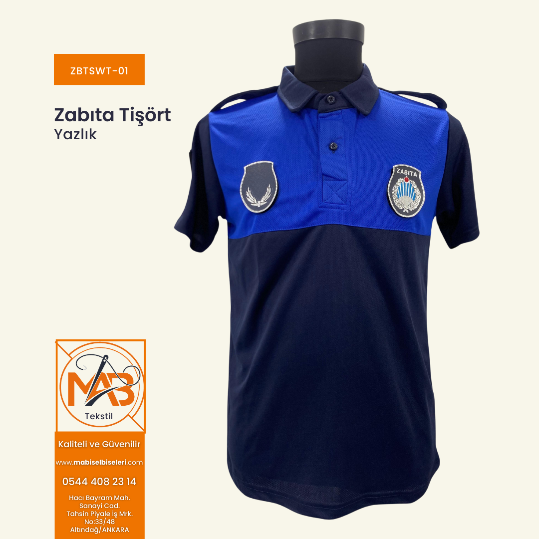 Zabıta Yazlık Tişört