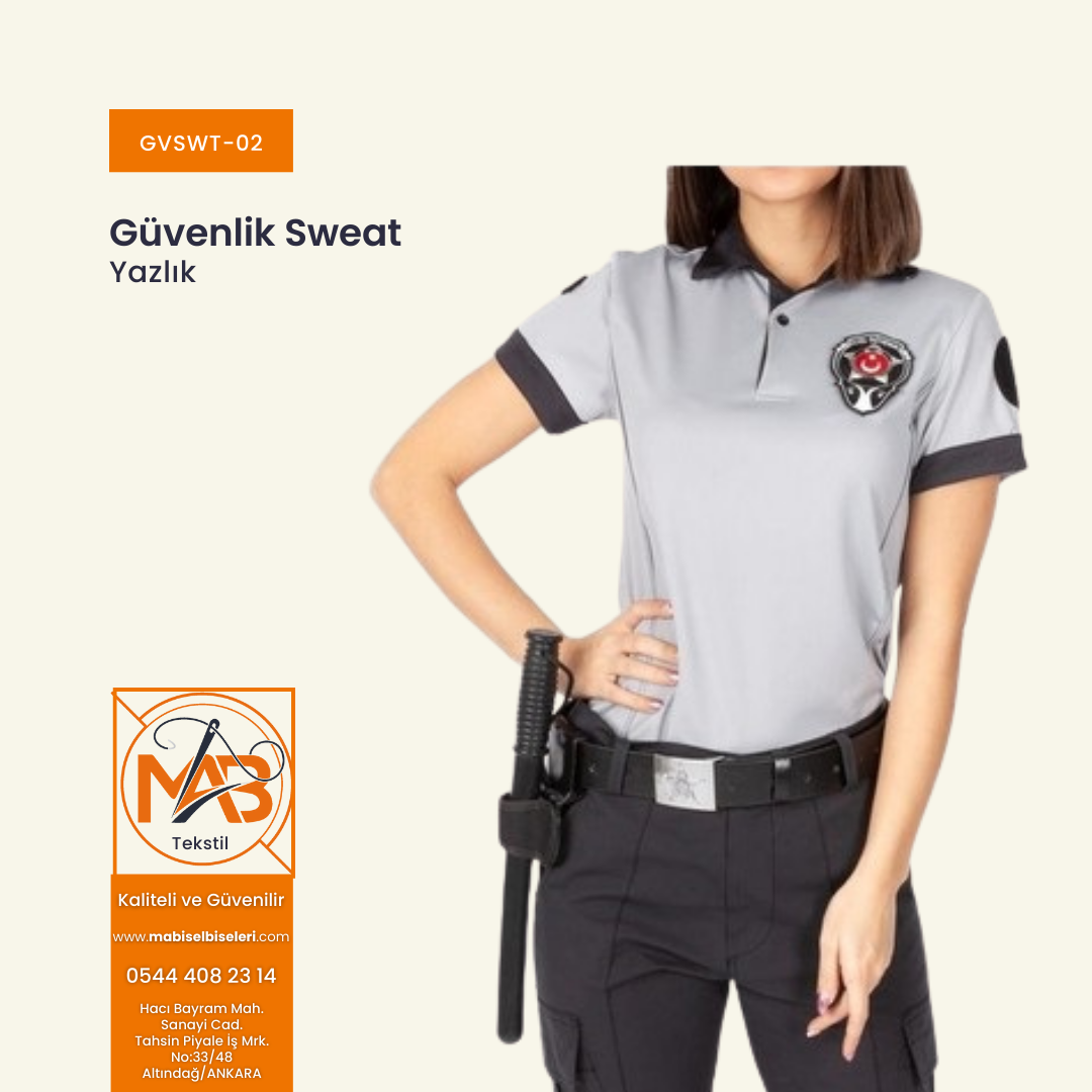 Güvenlik Yazlık Tişört